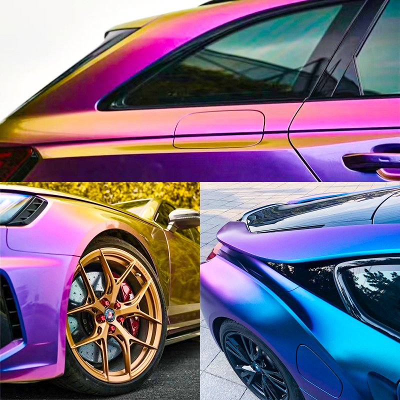 Color Change Car Paint Pigment Automotive Color Shift Paints Chrome Powder Super Chameleon Pigment For Car Paint