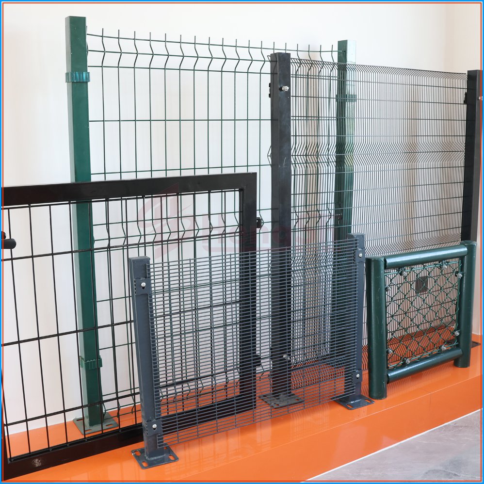 Trusted Factory High Quality Pvc Powder Coated Welded Curved 3D Wire Mesh Fence Galvanized V fold Welded Wire Mesh Fence Panel