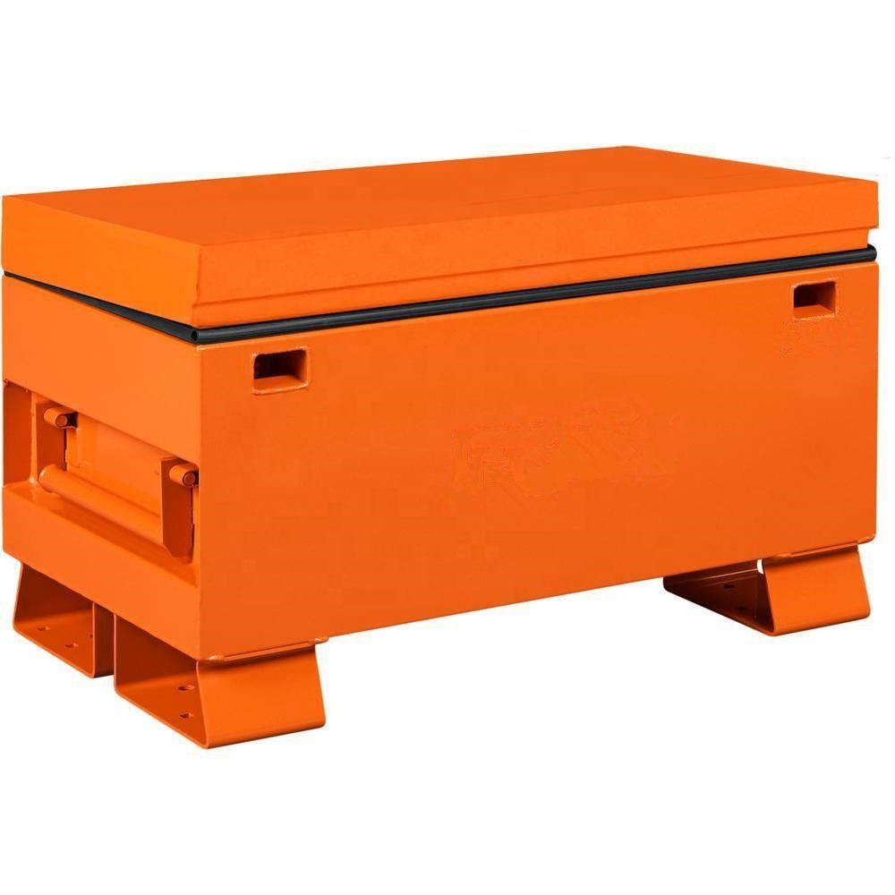 Universal Storage Chest in Orange ute job site tool box cabinet