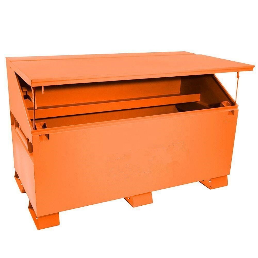 Universal Storage Chest in Orange ute job site tool box cabinet