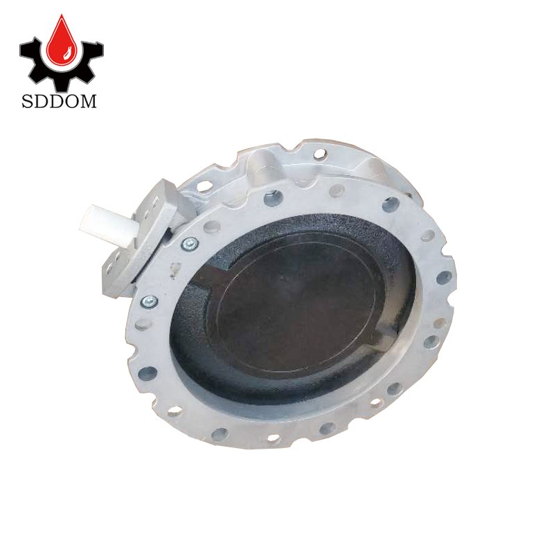compact electrical 220v24v electric plastic pneumatic wafer type butterfly valve for all kinds of powder
