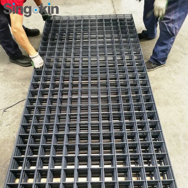 PVC Coated welded wire livestock hog fence panels 2x4x4ftx16ft steel fence and gates safety fencing