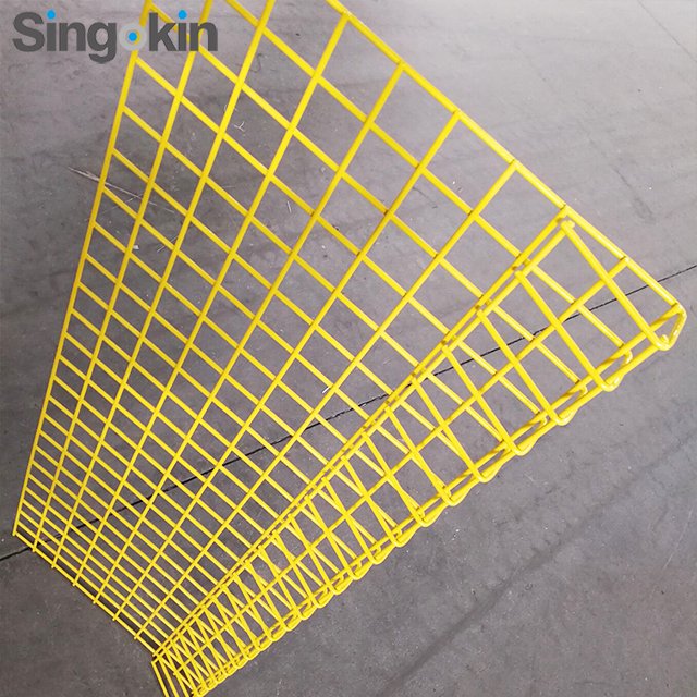 PVC Coated welded wire livestock hog fence panels 2x4x4ftx16ft steel fence and gates safety fencing