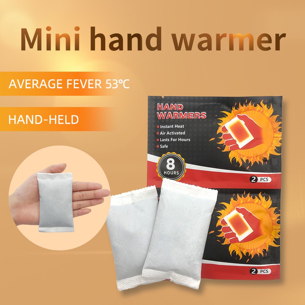 disposable golf hand warmer iron powder football hand warmers custom logo hand warmer ce