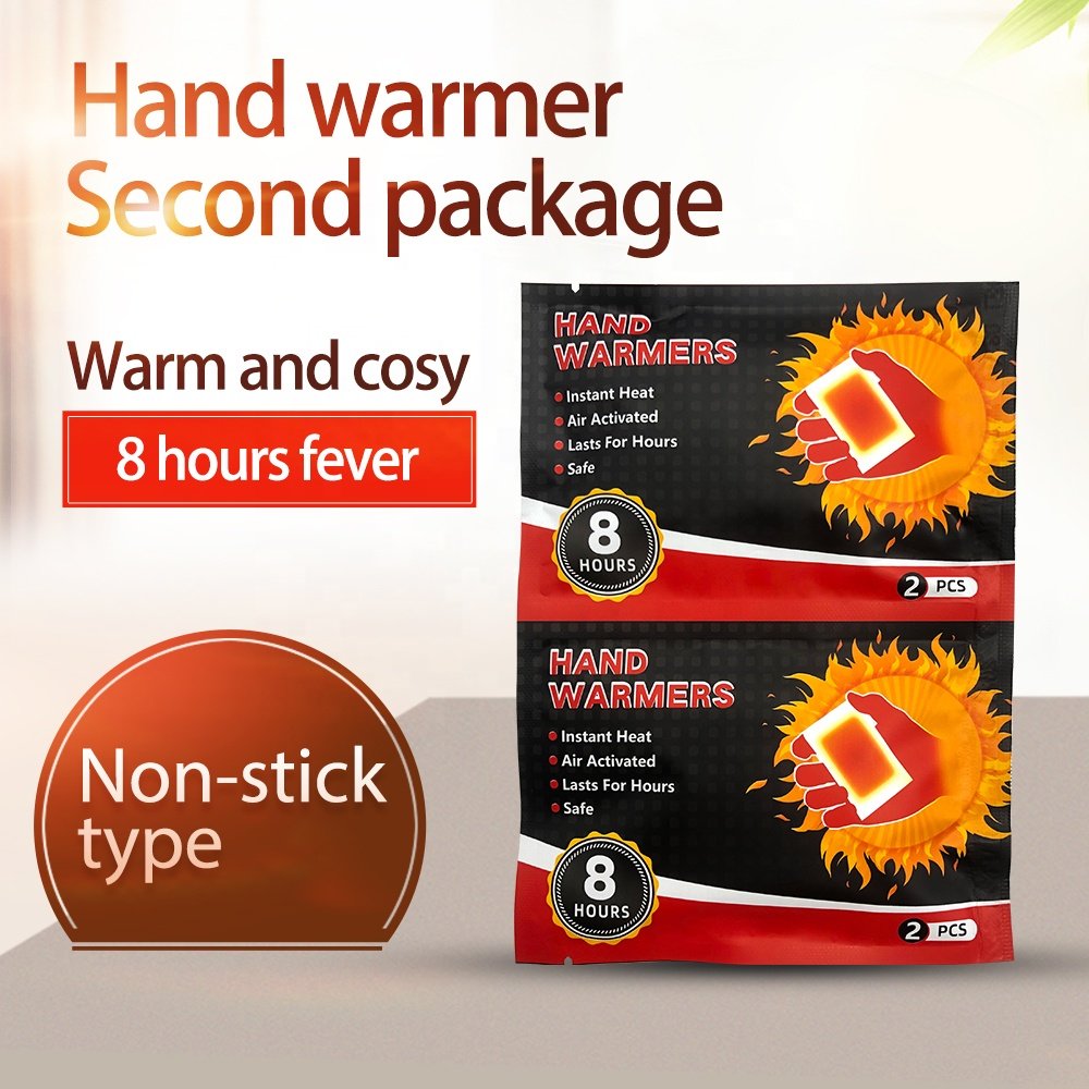 disposable golf hand warmer iron powder football hand warmers custom logo hand warmer ce