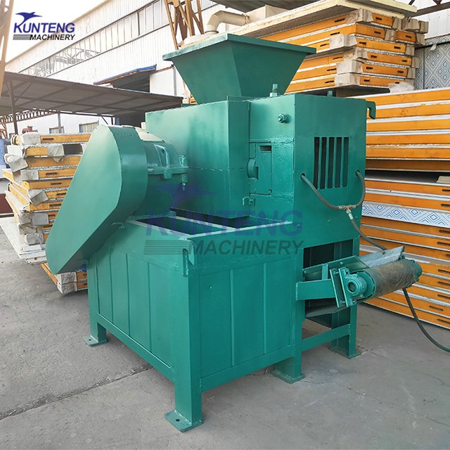 Iron Fine Powder Powerful Ball Press Machine Automatic Aluminum Ash Red Mud Phosphorus Ore Dry Powder Ball Making Machine