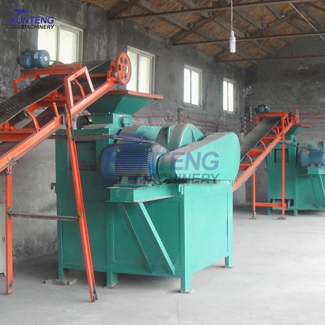 Iron Fine Powder Powerful Ball Press Machine Automatic Aluminum Ash Red Mud Phosphorus Ore Dry Powder Ball Making Machine