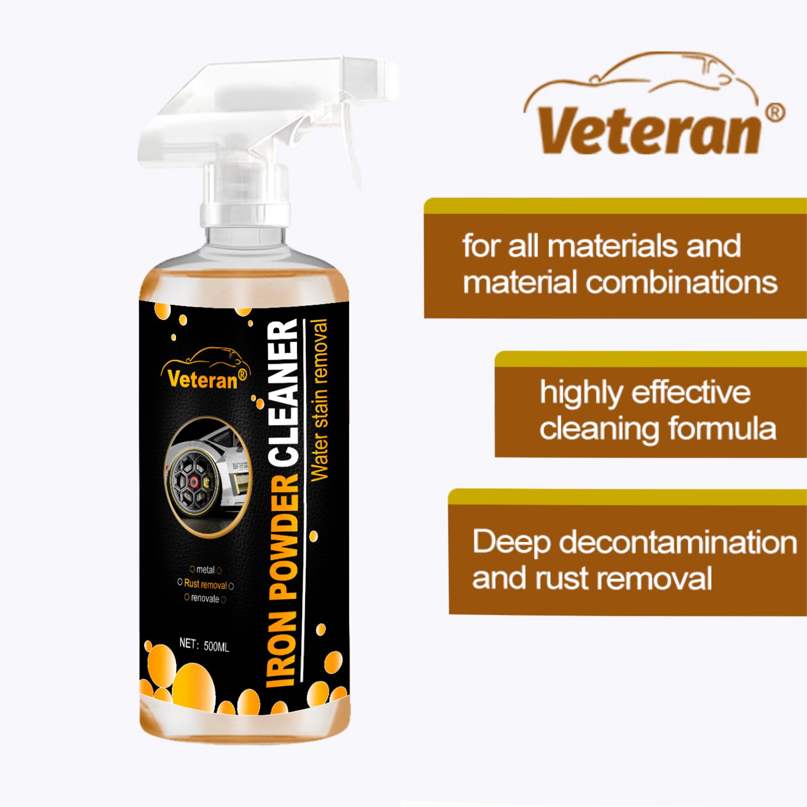 OEM iron powder cleaner Paint Glass Car interior Wheel cleaning Maintenance Car care
