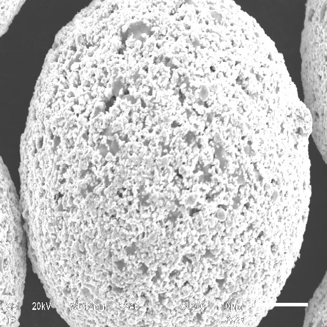Iron based alloy powders for thermal spray with gas atomized