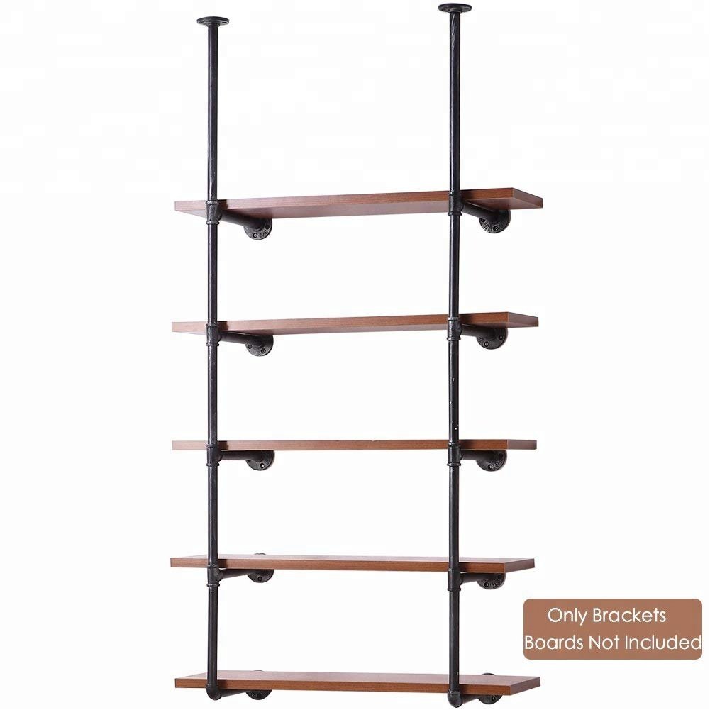 furniture pipe fittings black cast iron thread floor flange with 1/2" and 3/4"