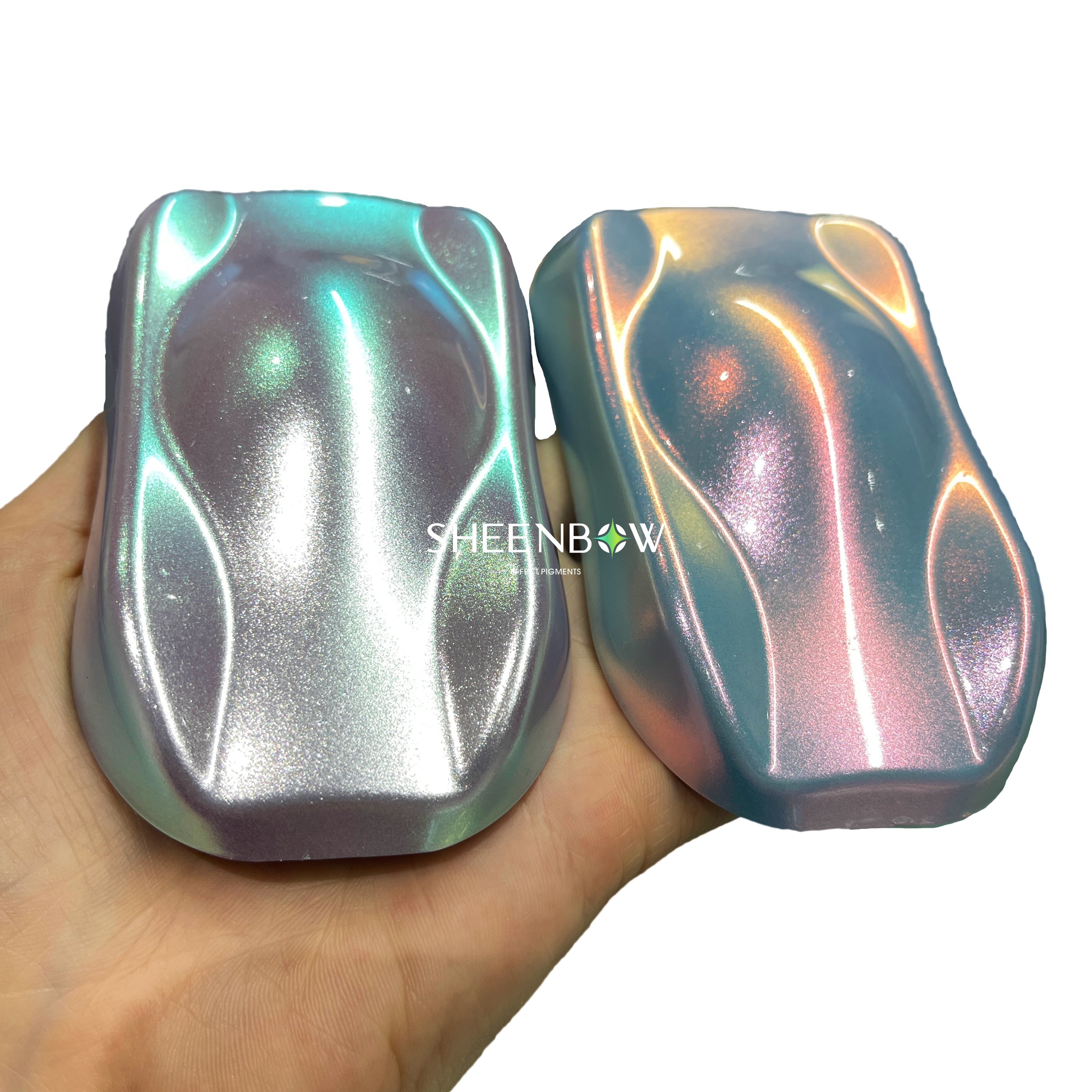 Newest sheenbow Color Shift Pigments multichrome Color Car Paints Available paint powder color shift powder for car paint