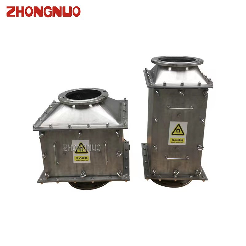 Permanent 12000 Gauss Magnetic Separator Powder for iron removal from flowing