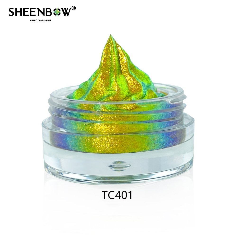 Sheenbow Special visual effect color shifting chameleon pigments natural cosmetic multichrome mica powders