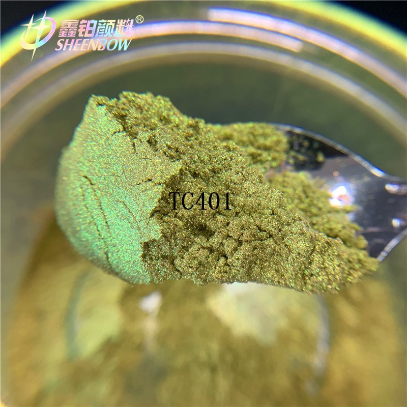 Sheenbow Special visual effect color shifting chameleon pigments natural cosmetic multichrome mica powders
