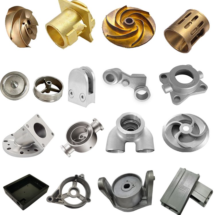 Custom Steel Casting Foundry pump casing impeller Aluminum Casting Gravity Casting Housing Resin sand casting Aluminum Enclosure