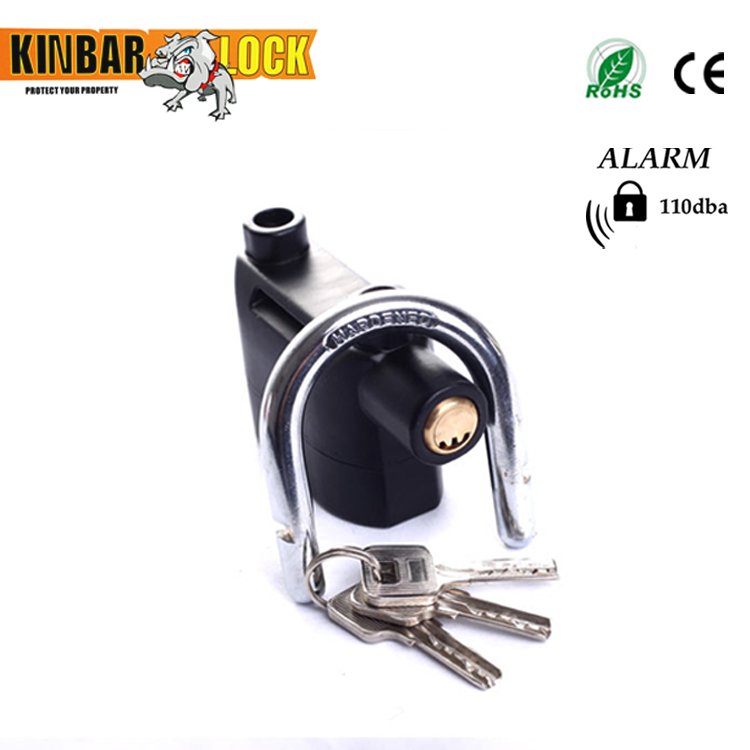 Security Brake Disc Safety Wheel Lock Remote motorcycle alarm padlock