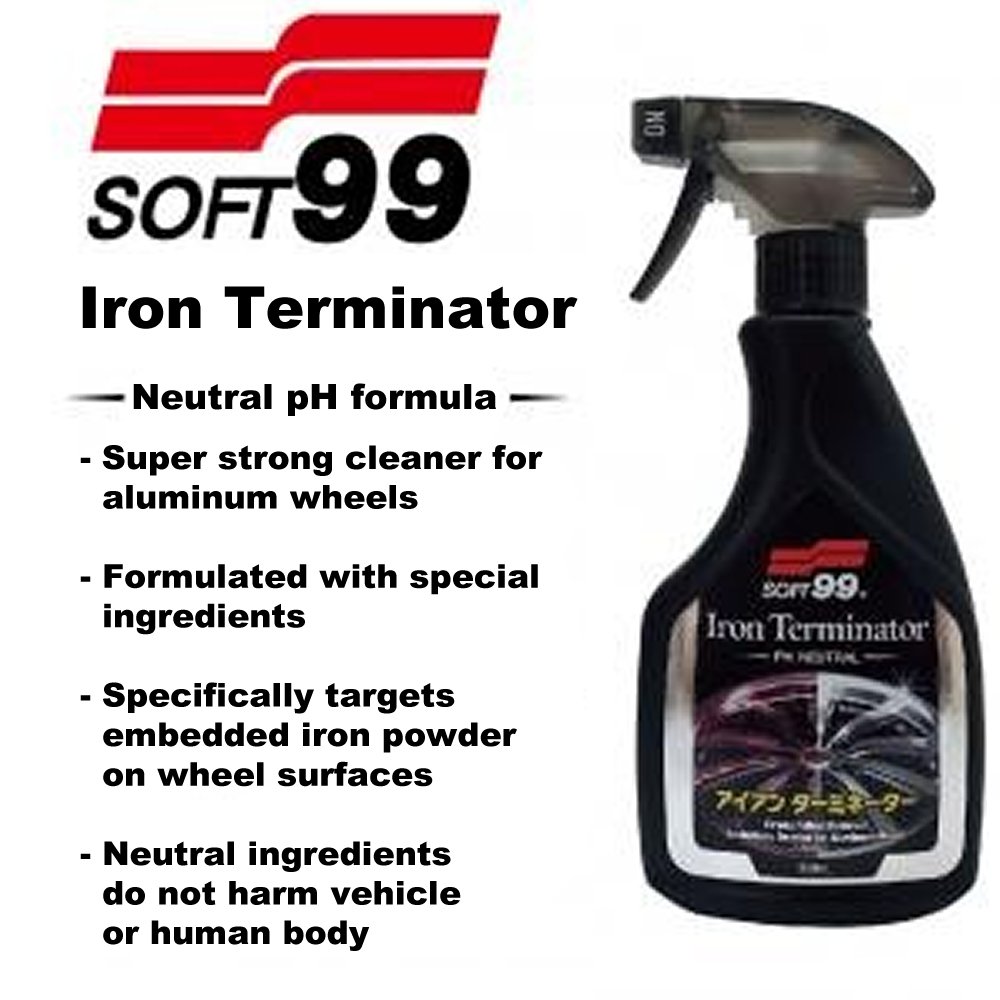 Strong iron powder cleaner for cleaning tire aluminum rims