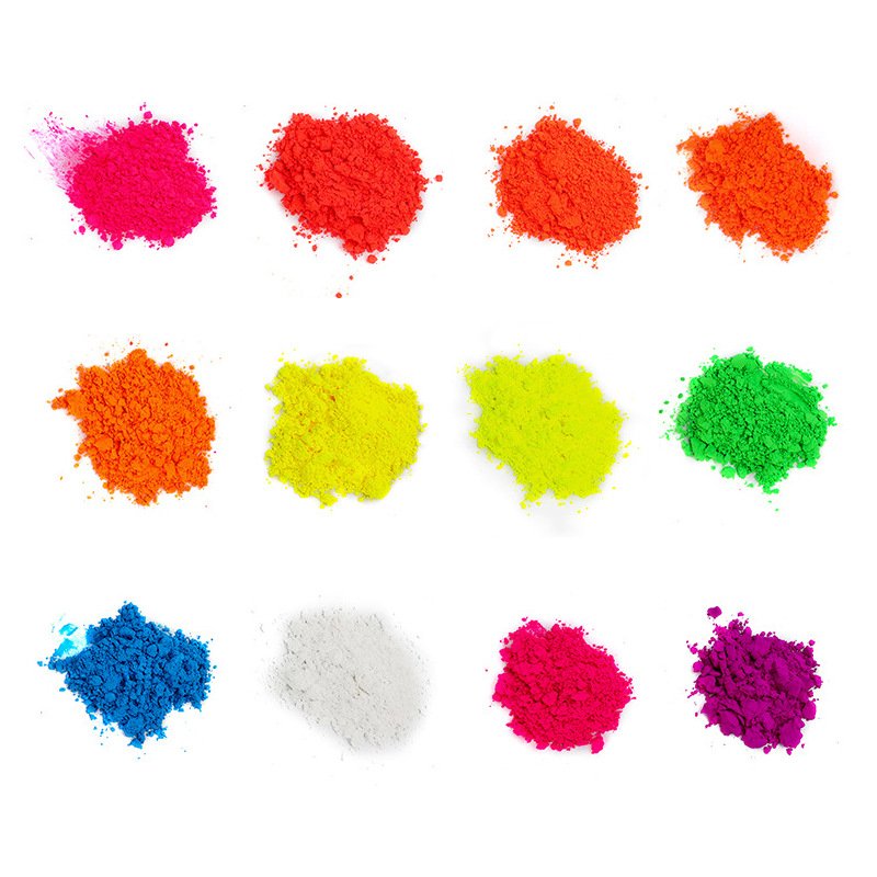 Stardust Micas Neon Pigment Bright True Fluorescent Colors Cold Process Stable Matte Dye Colorant for Crafts Resin Soap Making
