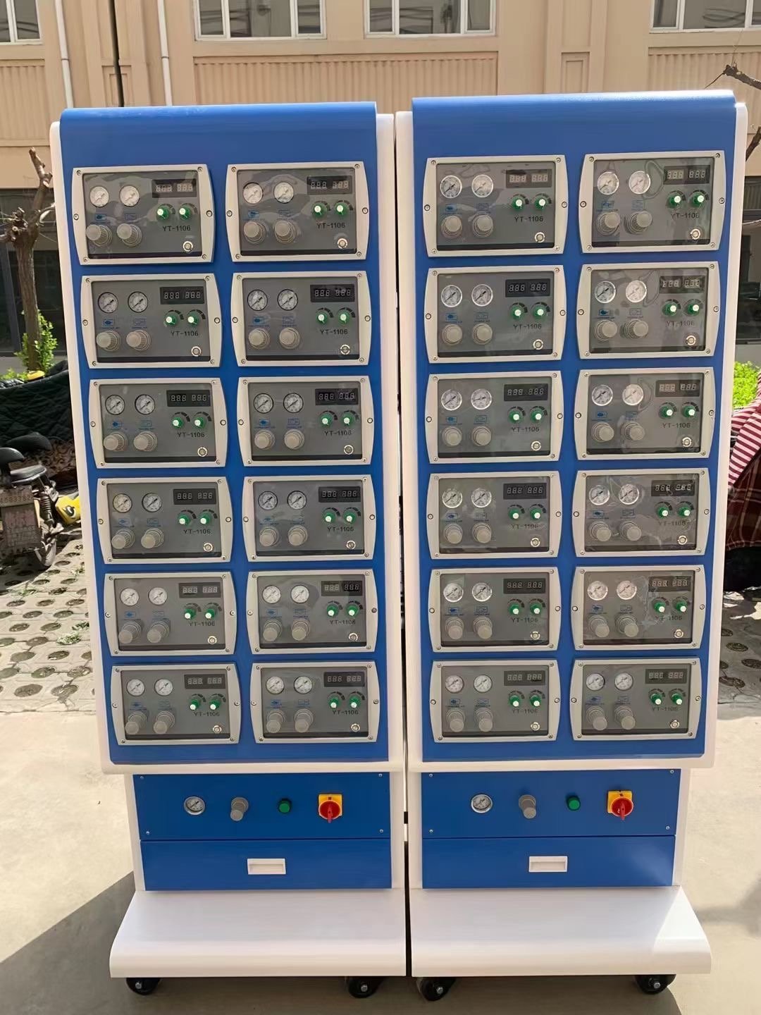 Reciprocating Powder Coating System Automatic Electrostatic Powder Spray Machine