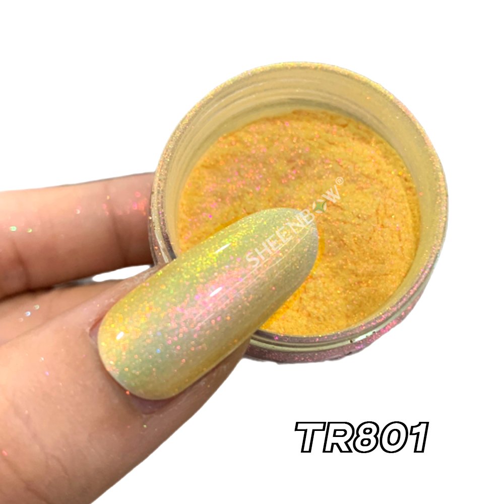 Sheenbow Fantasy Rainbow Aurora Chameleon Pigment Candy Powder Loose Pigment Nail Gel Polish Pigment