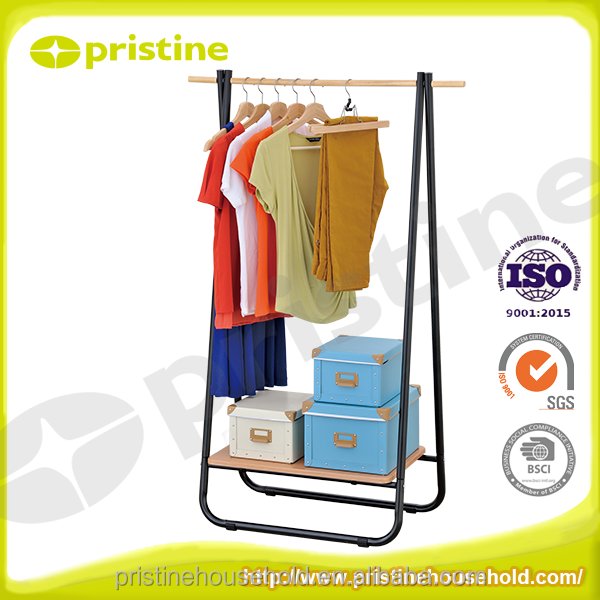 shopee SALE eBay wholesale Taiwan household Furniture Manufacturer home storage MIT DIY multi functional wooden clothes rack