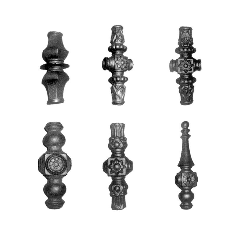 cast iron stubs wrought iron collars components parts products italian decorative wrought iron gate accessories