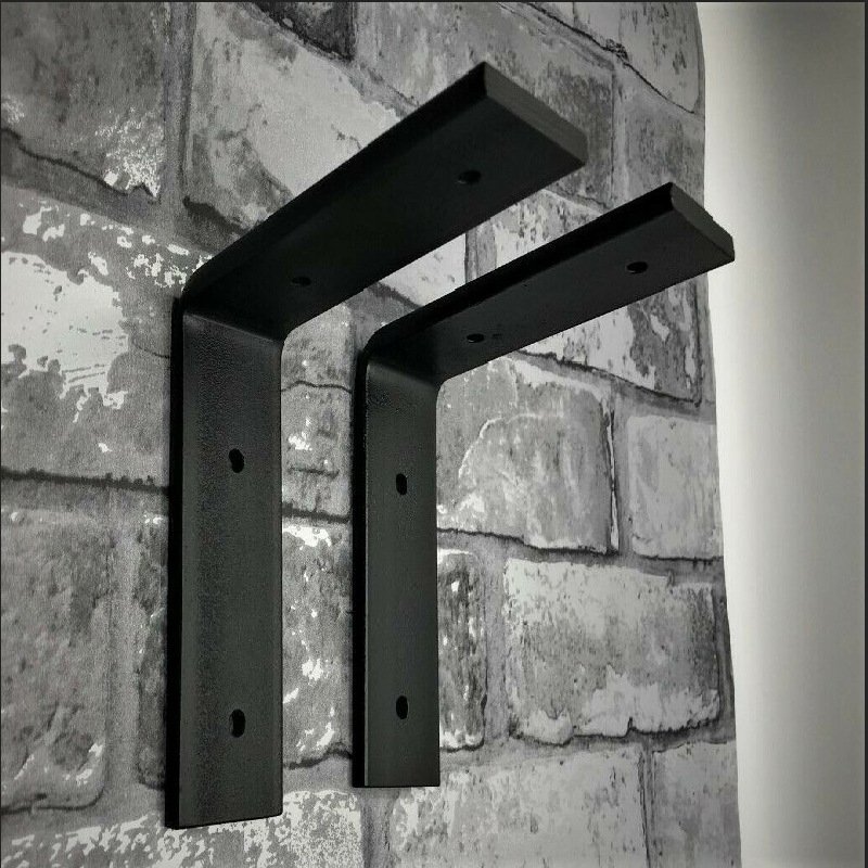 Wholesale Price Floating Shelf Bracket Industrial Iron Angle Wall Brackets