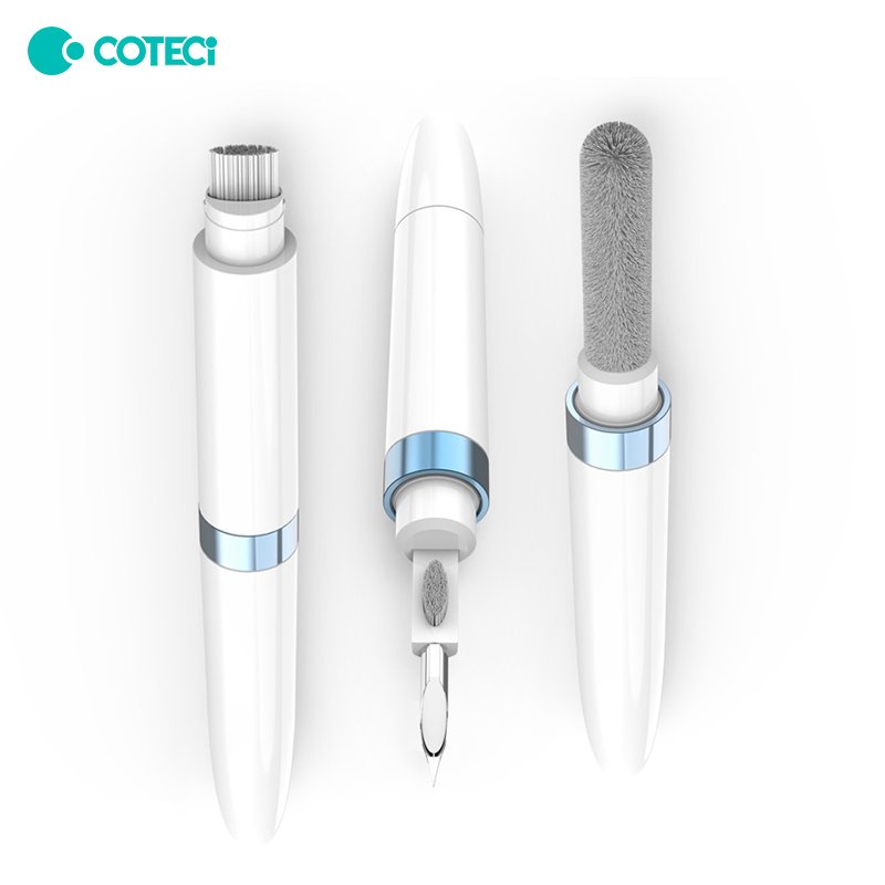 COTECi Multifunctional Cleaning Pen Headset Cleaning Tool Artifact Bluetooth Wireless Charging Box Iron Powder Dust Removal