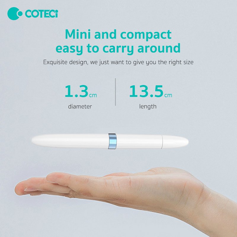 COTECi Multifunctional Cleaning Pen Headset Cleaning Tool Artifact Bluetooth Wireless Charging Box Iron Powder Dust Removal