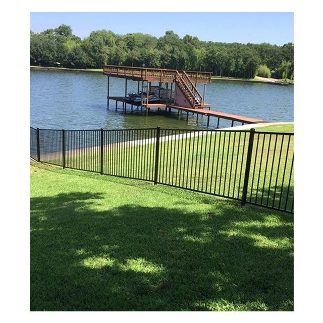 Popular Security Racking Fence Powder Coated Steel Security Adjustable Fence For Garden
