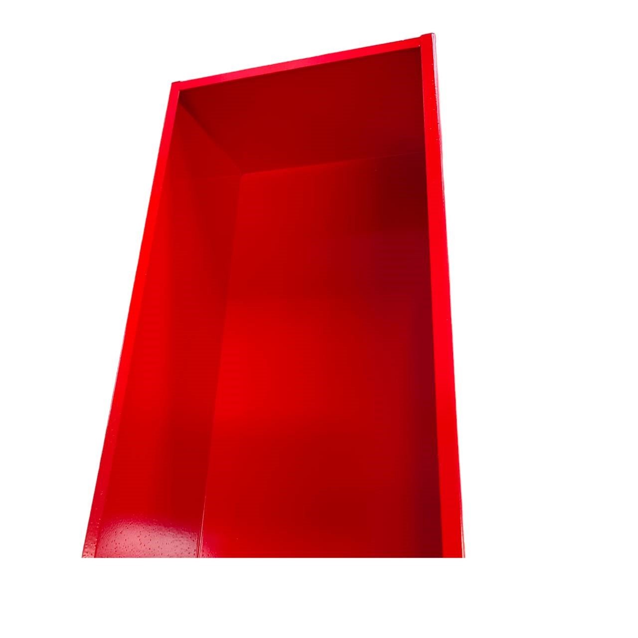Professional Fireproof Metal Storage Boxes Hose Rack Assembly Fire Extinguisher Box