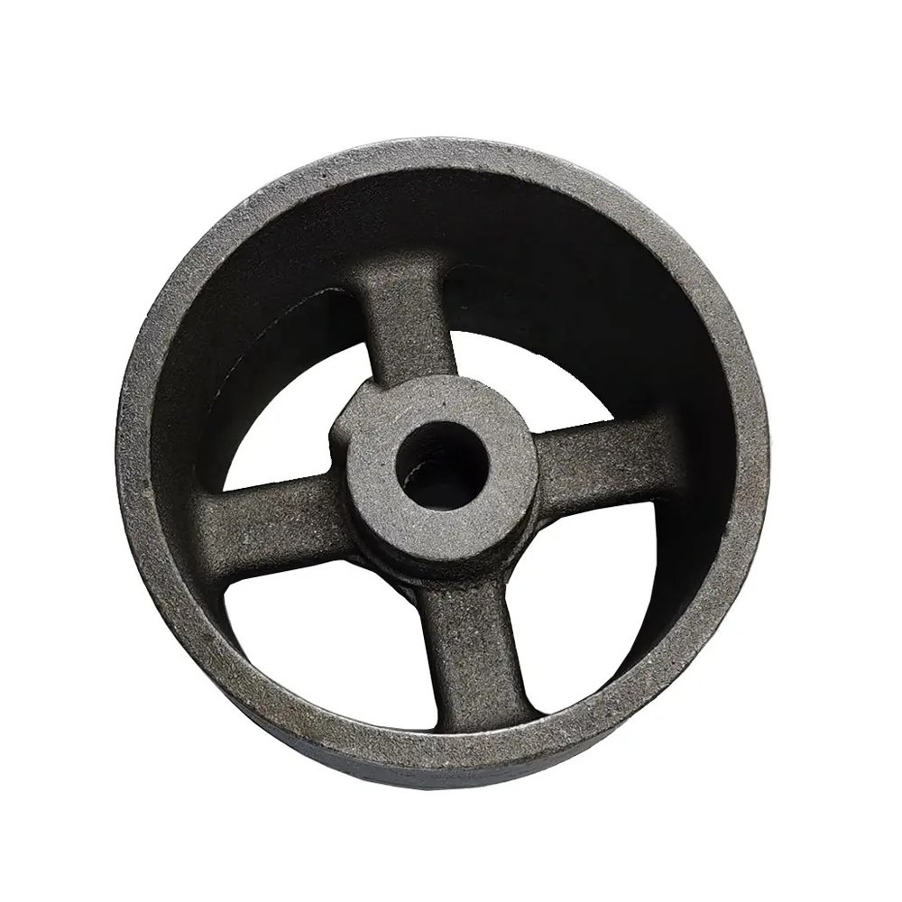 OEM Customized Heavy Duty 50Kg Ductile Iron Casing Housing Engine Scale Cart Belt Timing Pulley Truck Casting Cast Lrom Flywheel