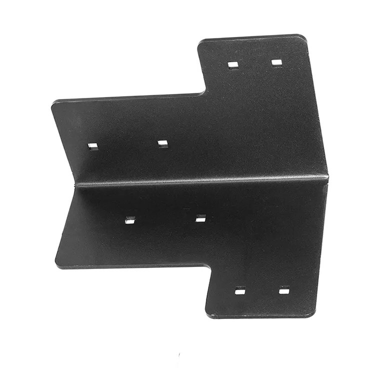 Indoor Outdoor Furniture Corner Brackets Iron Workbench Corner Angle Bracket Kit For Desk Shop Table