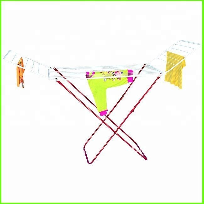 Outdoor use 22M foldable clothes drying rack space saving cloth dryer