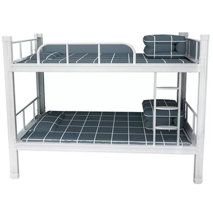 Hostel Black metal bed double sale beliches cama litera doble capa trople litera steel bunk bed metal beds