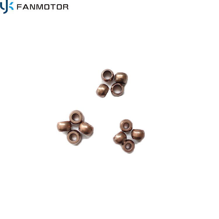 Customized Sliding Oilite Spherical Sintered Bronze Iron Fan Bushing For Export