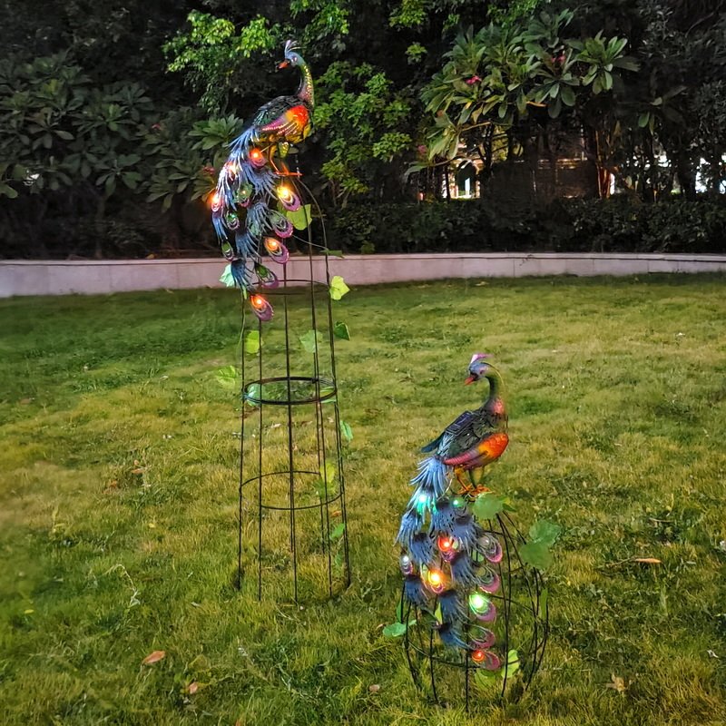 artificial climbing plants decorative flower metal Garden Trellis