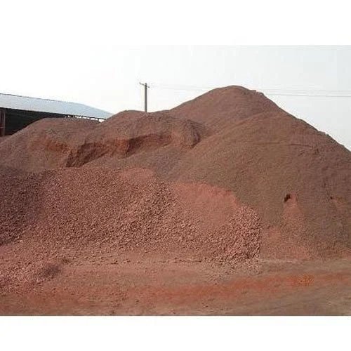 Natural Iron Ore Fines Loose Powder Packaged-Comprising Magnetite Hematite Pyrites Inspired by Mine Pattern