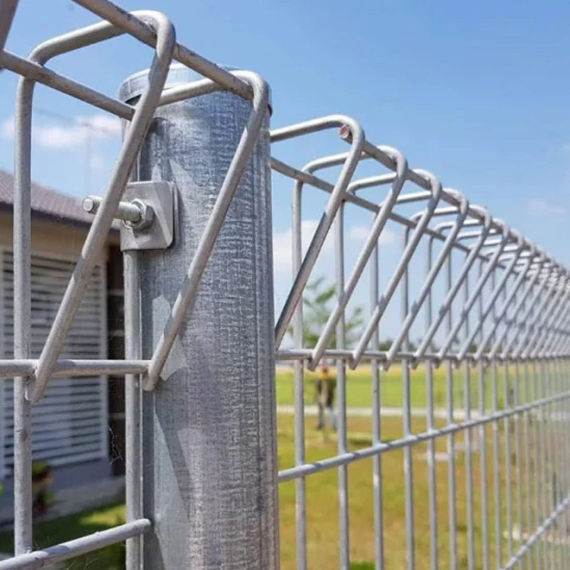 Korean Style Modern Design Fence BRC Fence Security Wire Gate Houses with Welded Bending Iron Low Carbon Steel Frame Waterproof