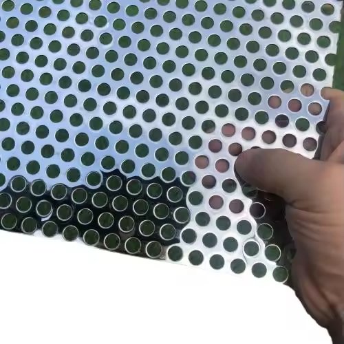 Small hole perforated metal perforated stainless steel sheet perforated metal fenc grid steel staggered perforated metal sheet