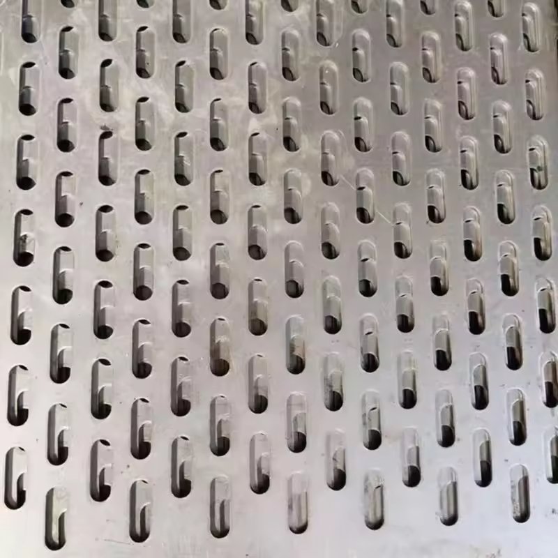 Small hole perforated metal perforated stainless steel sheet perforated metal fenc grid steel staggered perforated metal sheet