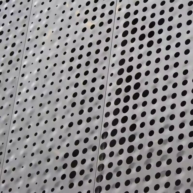 Small hole perforated metal perforated stainless steel sheet perforated metal fenc grid steel staggered perforated metal sheet