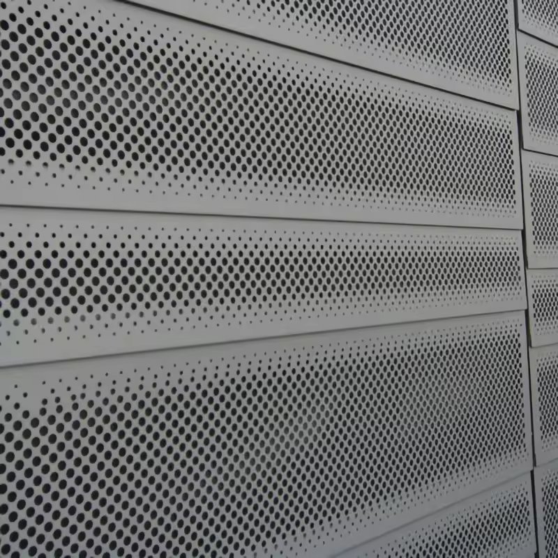 Small hole perforated metal perforated stainless steel sheet perforated metal fenc grid steel staggered perforated metal sheet