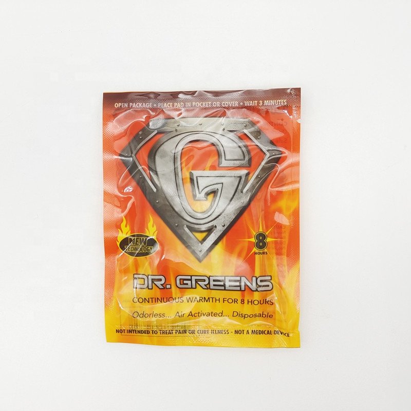 Hot sale Winter Gift Pocket Instant Warm Pad Hot Pack Heat Pack Iron Powder Hand Warmer