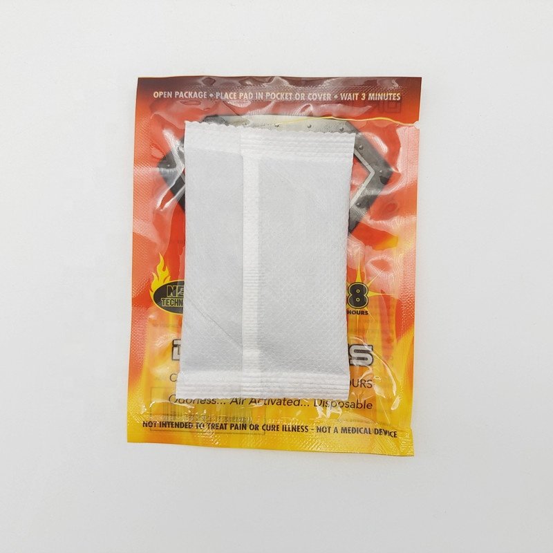 Hot sale Winter Gift Pocket Instant Warm Pad Hot Pack Heat Pack Iron Powder Hand Warmer