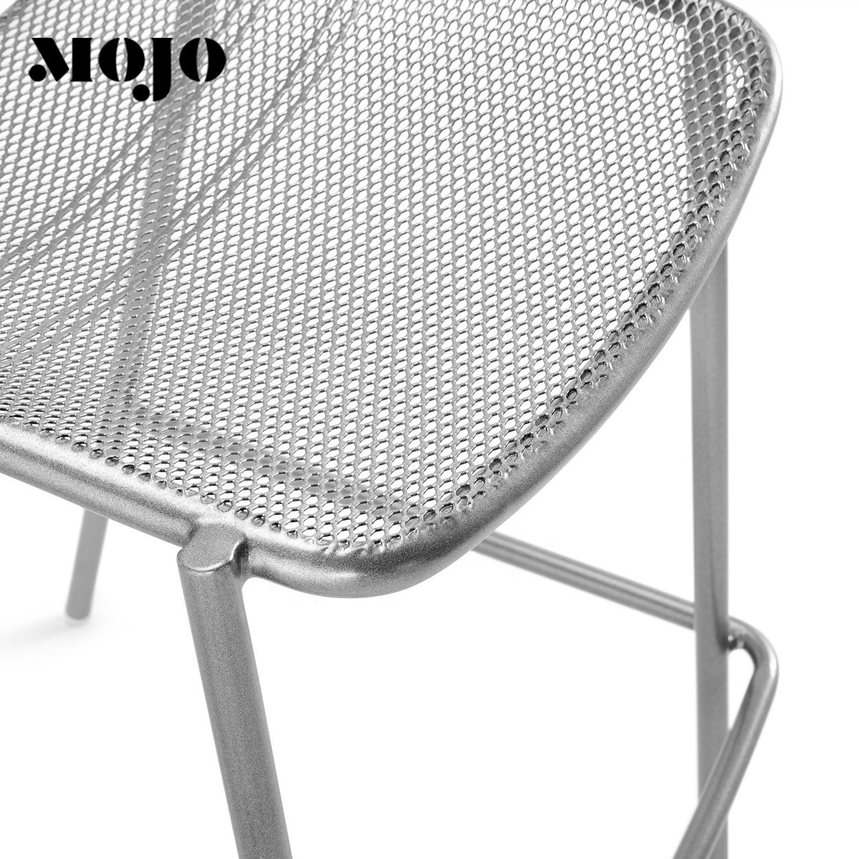 Modern Steel Frame Bar Stool High chair Kitchen Bar For Home Bistro Furniture bar metal chair