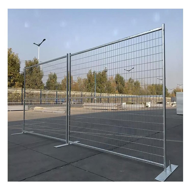 Easy installation various colors movable welded wire mesh fencing temporary fence