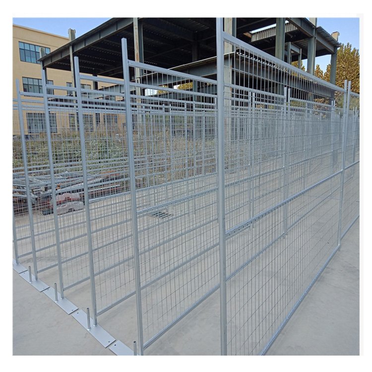 Easy installation various colors movable welded wire mesh fencing temporary fence