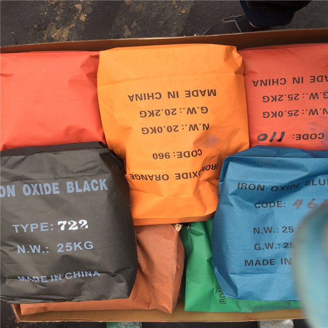 Factory supply powder pigment iron oxide blue fe2o3 powder for epoxy floor paint ,color tile