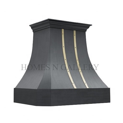 High Quality Latest Modern & Luxury Design Steel Iron Kitchen Island all Mounted Range Hood Canopy Chimney At Low Price In India